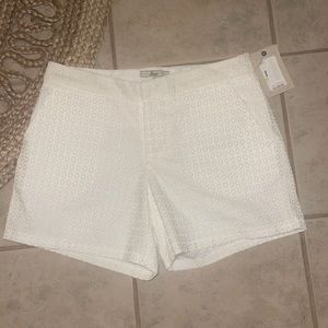 Bass White Shorts